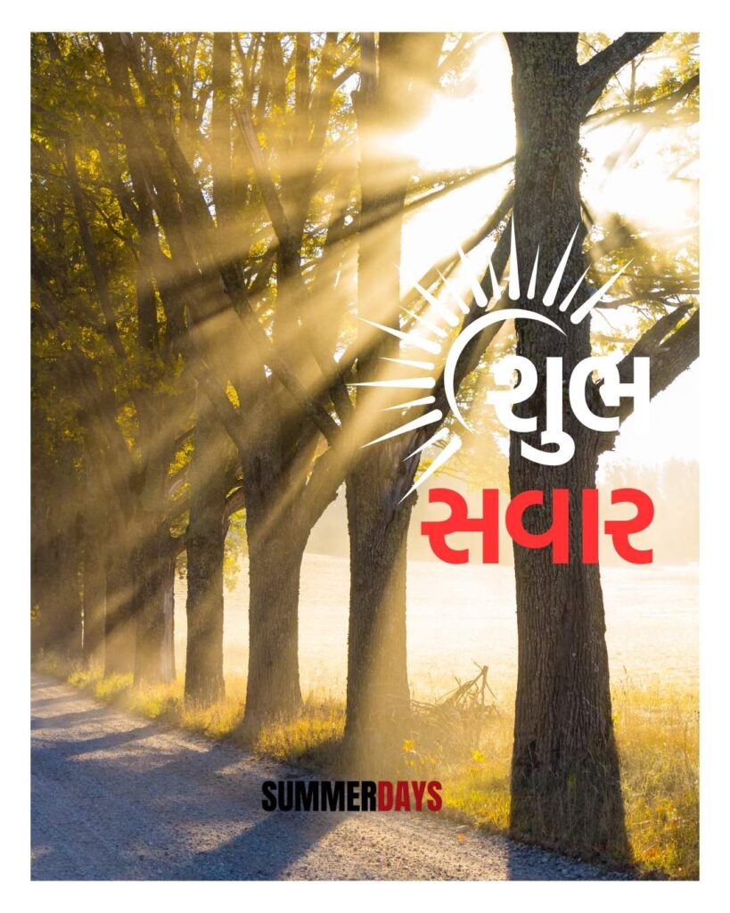 Shubh Savar in Gujarati 