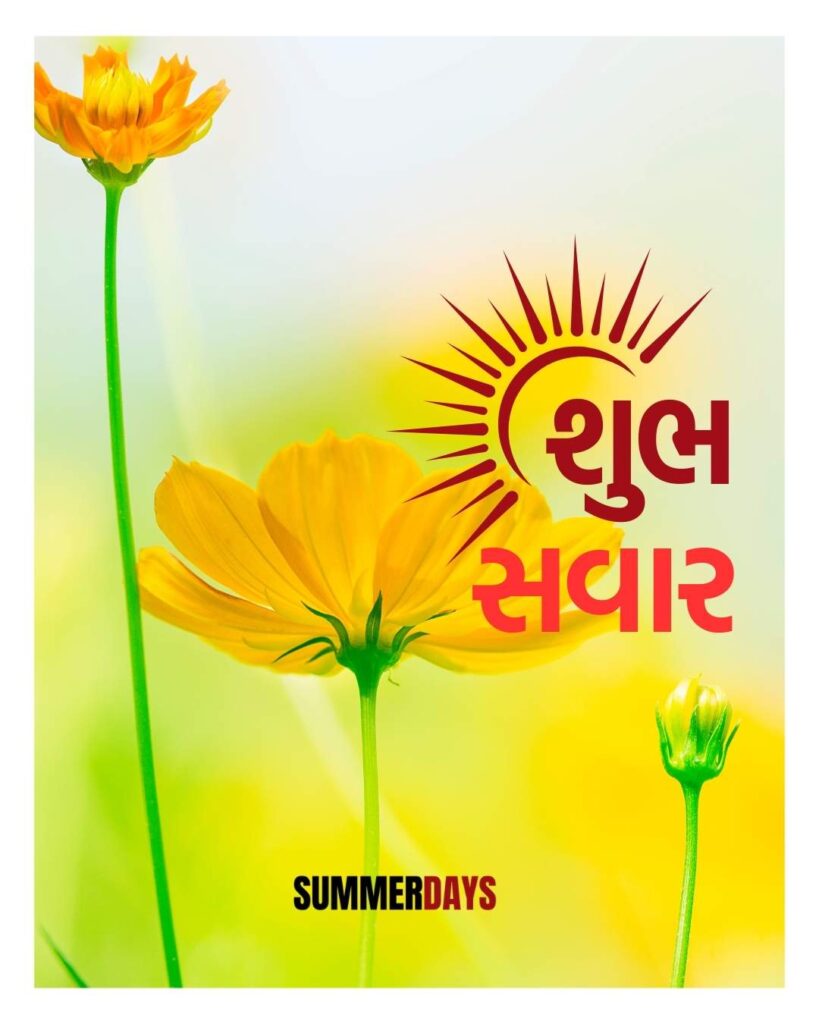 Shubh Savar in Gujarati 